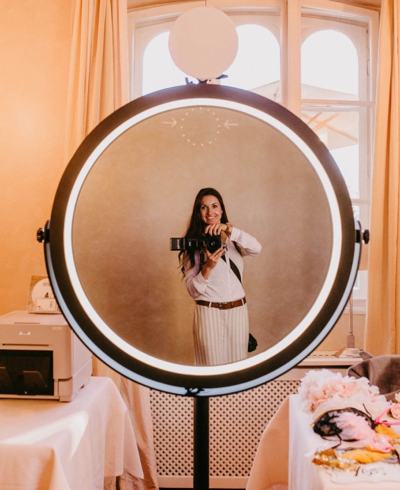 Selfie der Fotografin